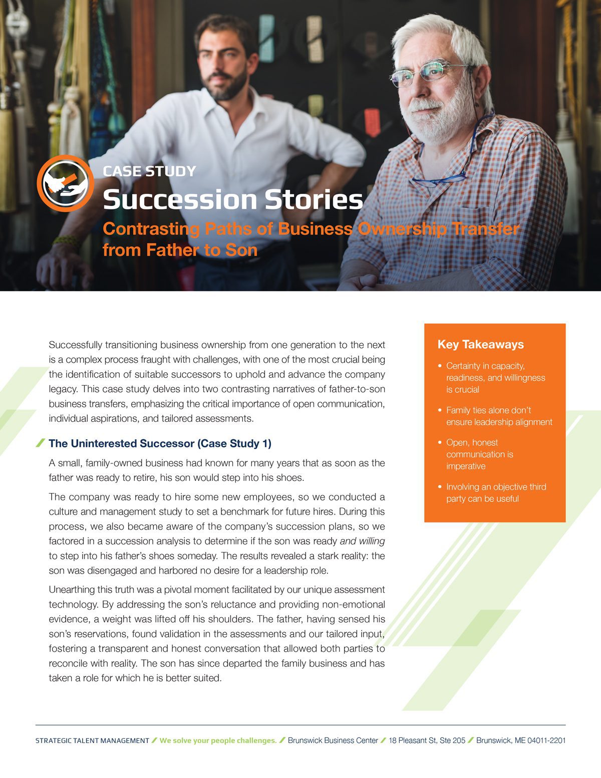 Case Study: Family Succession - Strategic Talent Management